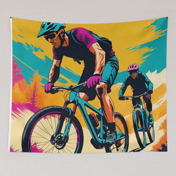 Item preview, MTB Racers in the Glory of Victory designed and sold by GrizzlyCollective.