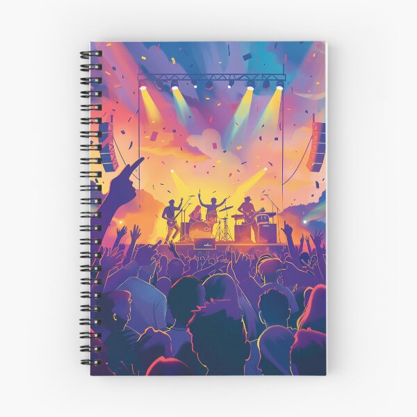 Item preview, Music Madness: The World of Festivals designed and sold by MidArtForge.