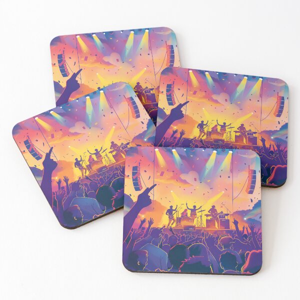 Item preview, Music Madness: The World of Festivals designed and sold by MidArtForge.