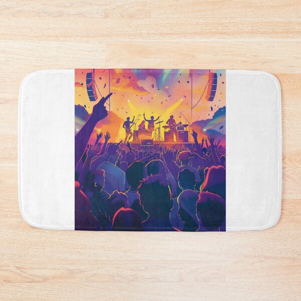 Item preview, Music Madness: The World of Festivals designed and sold by MidArtForge.
