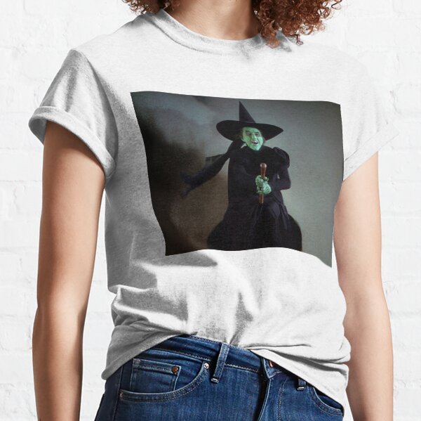 Item preview, flying broomstick wicked witch polrized color reworked print oz designed and sold by mysticladyart.