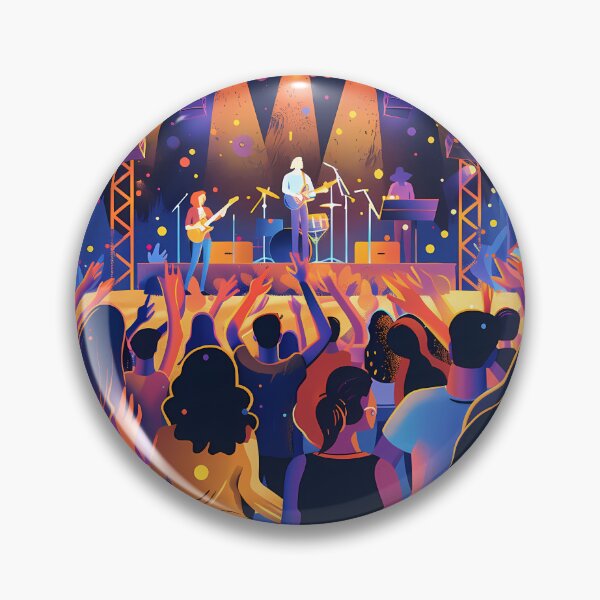 Item preview, Music Madness: The World of Festivals designed and sold by MidArtForge.
