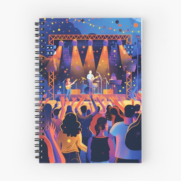 Item preview, Music Madness: The World of Festivals designed and sold by MidArtForge.