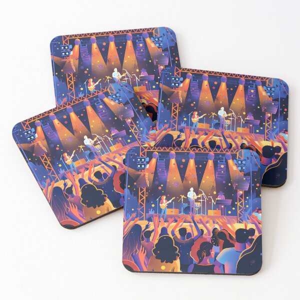 Item preview, Music Madness: The World of Festivals designed and sold by MidArtForge.