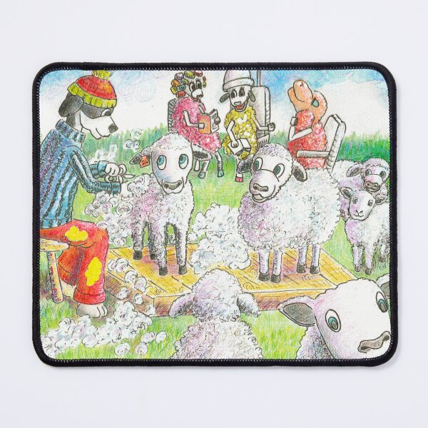 Item preview, Hairdressing Sheep designed and sold by TikabooTales.