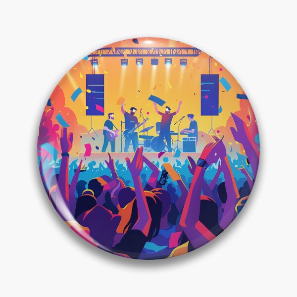 Item preview, Music Madness: The World of Festivals designed and sold by MidArtForge.