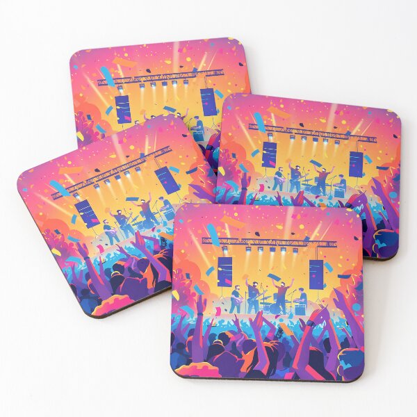 Item preview, Music Madness: The World of Festivals designed and sold by MidArtForge.