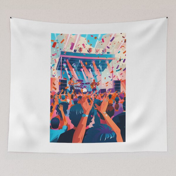 Item preview, Music Madness: The World of Festivals designed and sold by MidArtForge.