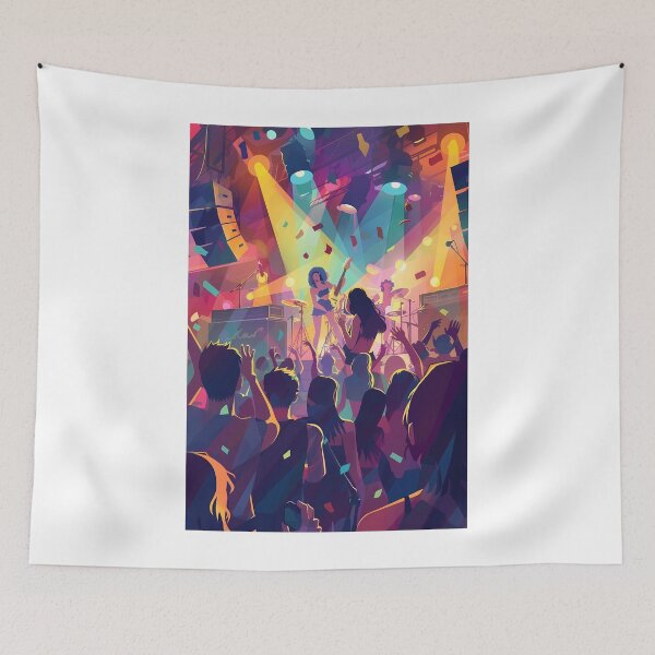 Item preview, Music Madness: The World of Festivals designed and sold by MidArtForge.