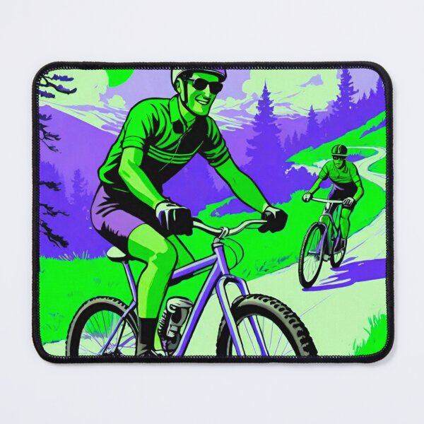 Item preview, MTB Racers Enjoying the Scenic View designed and sold by GrizzlyCollective.
