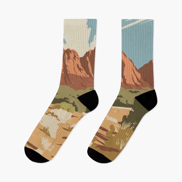 Item preview, Alice Springs Vintage Travel Poster designed and sold by TravelerRat.