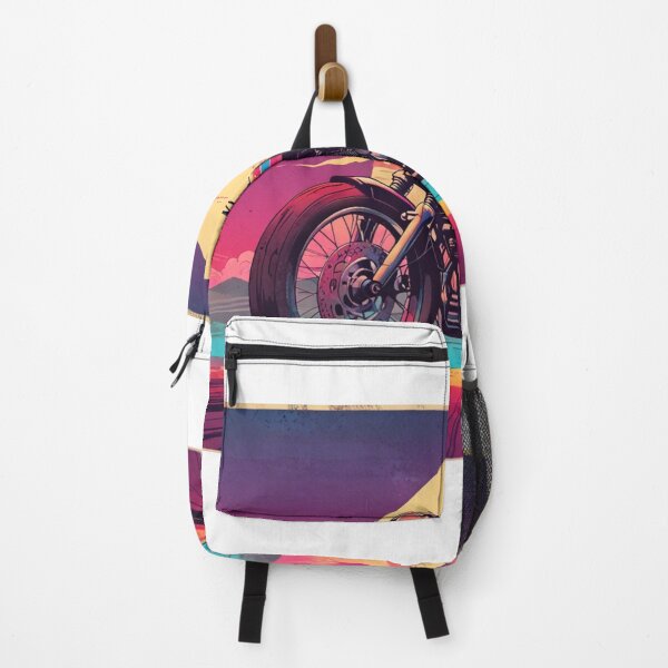 Item preview, Retro Motorcycle Sunset II designed and sold by RoamRipple.