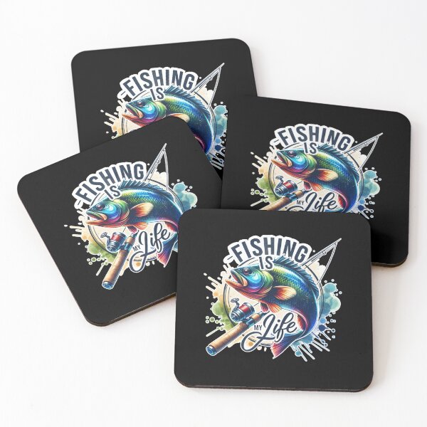 Item preview, "Fishing is My Life – Perfect Design for Anglers and Outdoor Lovers" designed and sold by artedigital99.
