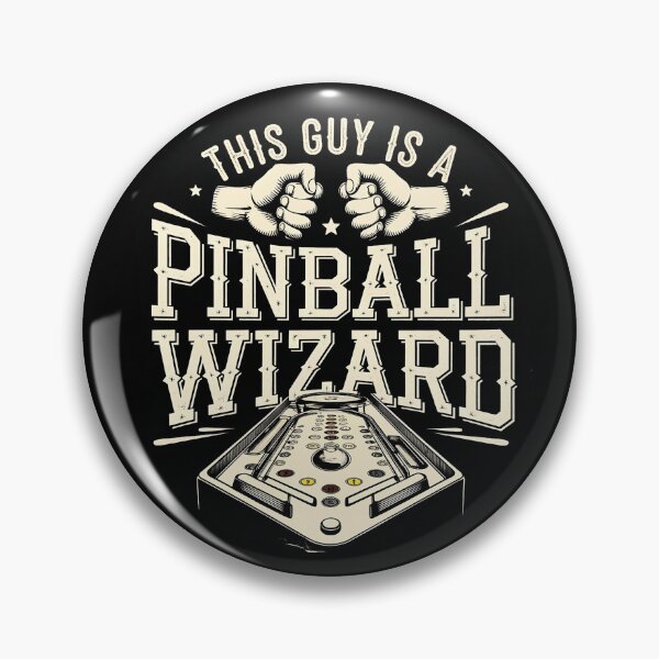 Item preview, Pinball machine for Men Boys This Guy is a Pinball Wizard designed and sold by Imaginarium Design.