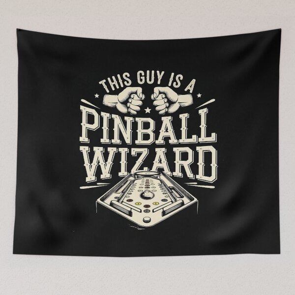 Item preview, Pinball machine for Men Boys This Guy is a Pinball Wizard designed and sold by Imaginarium Design.