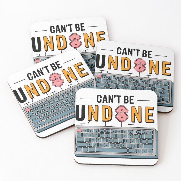 Item preview, Can't Be Undone Ctrl + Z Keyboard  designed and sold by waterloop.