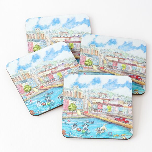 Item preview, Swimming Dogs, Cobh, County Cork, Ireland designed and sold by TikabooTales.