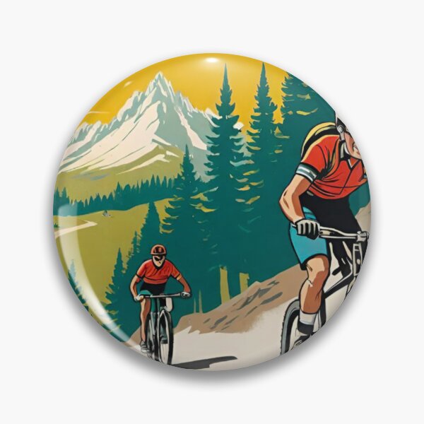 Item preview, Conquering the Uphill MTB Challenge designed and sold by GrizzlyCollective.