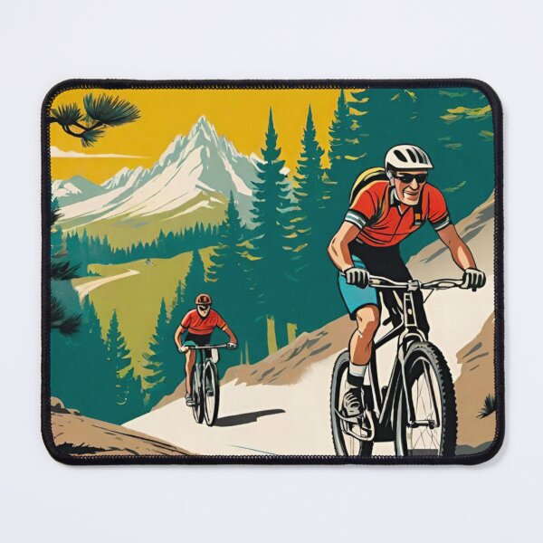 Item preview, Conquering the Uphill MTB Challenge designed and sold by GrizzlyCollective.