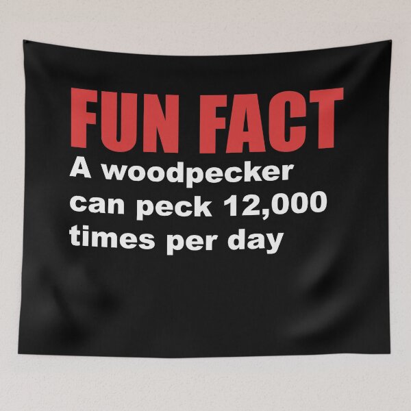 Item preview, fun fact woodpecker designed and sold by Dagrell.