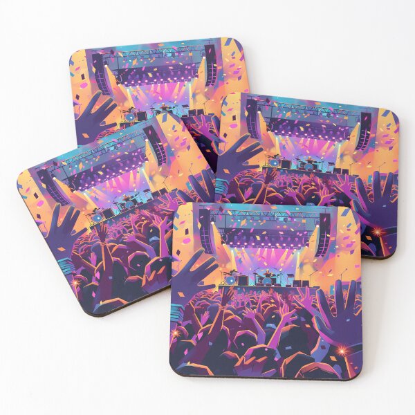 Item preview, Music Madness: The World of Festivals designed and sold by MidArtForge.
