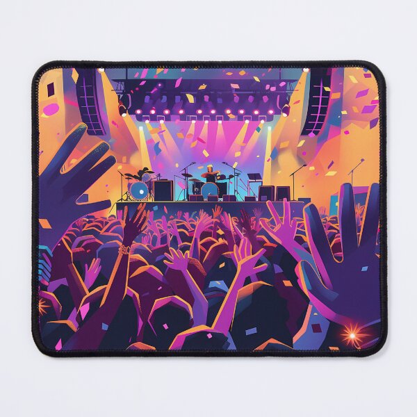 Item preview, Music Madness: The World of Festivals designed and sold by MidArtForge.