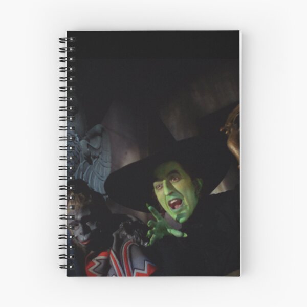 Item preview, colorized wiked  witch print wizard oz reworked monkey flying designed and sold by mystic lady vintage art and fashion designs.