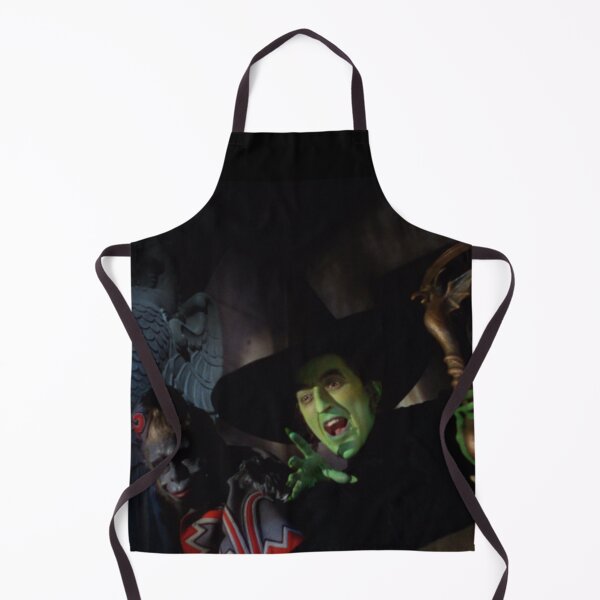 Item preview, colorized wiked witch print wizard oz reworked monkey flying designed and sold by mystic lady vintage art and fashion designs.