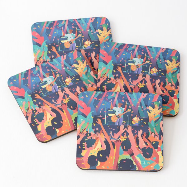 Item preview, Music Madness: The World of Festivals designed and sold by MidArtForge.