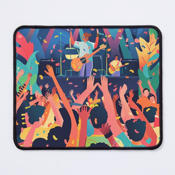Item preview, Music Madness: The World of Festivals designed and sold by MidArtForge.