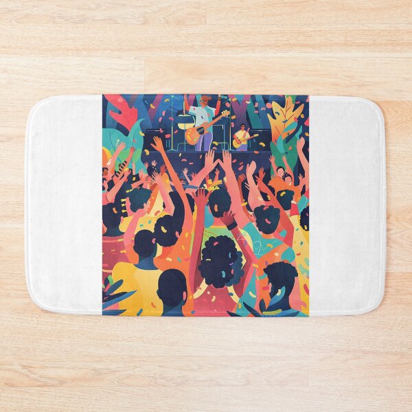 Item preview, Music Madness: The World of Festivals designed and sold by MidArtForge.