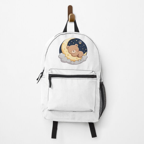 Item preview, Cute Bear Sleeping on the Moon designed and sold by MaateoDesign.