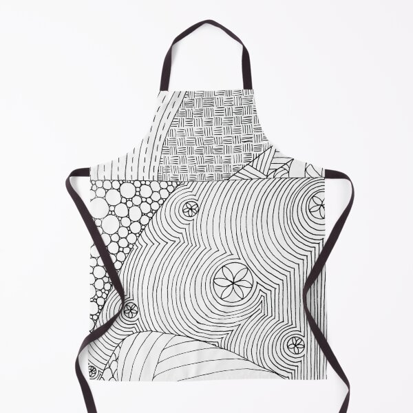 Item preview, Fine Liner Pattern Chaos Drawing III designed and sold by lynnbowersart.