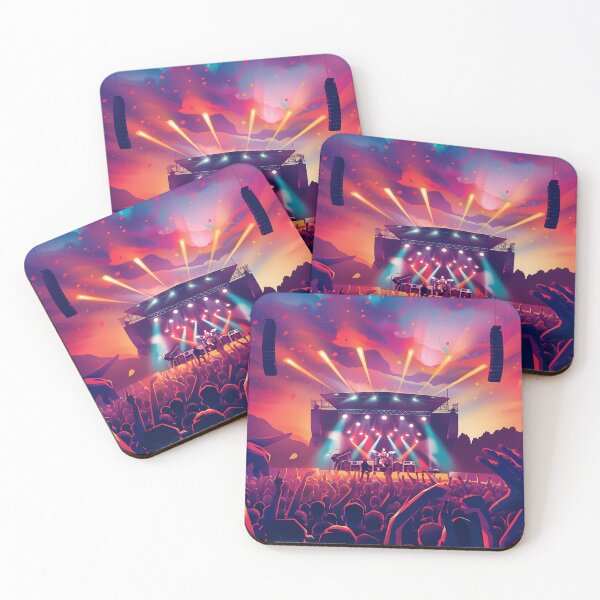 Item preview, Music Madness: The World of Festivals designed and sold by MidArtForge.
