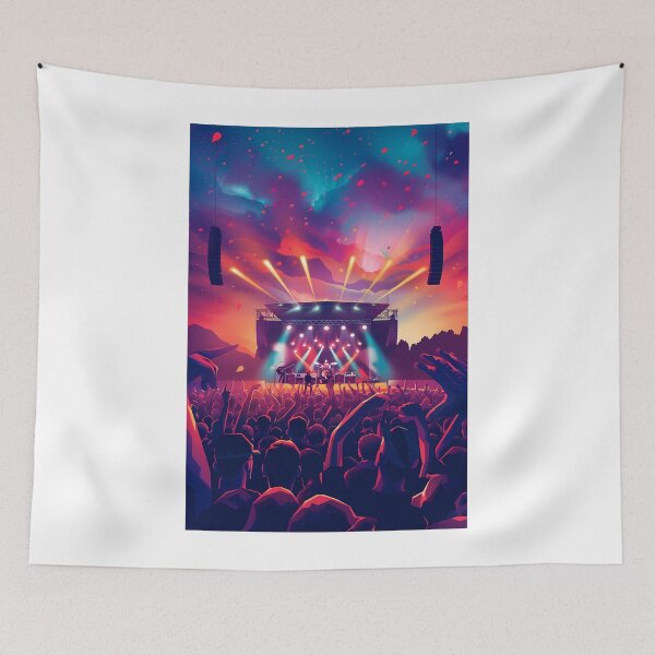 Item preview, Music Madness: The World of Festivals designed and sold by MidArtForge.