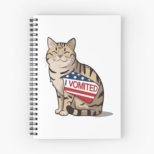 Item preview, I Vomited Funny cat designed and sold by SleekVisuals.
