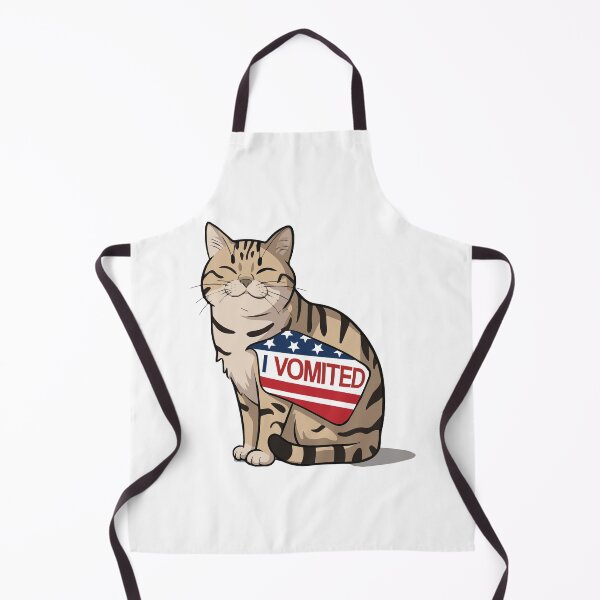 Item preview, I Vomited Funny cat designed and sold by SleekVisuals.
