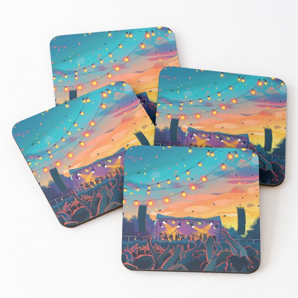 Item preview, Music Madness: The World of Festivals designed and sold by MidArtForge.