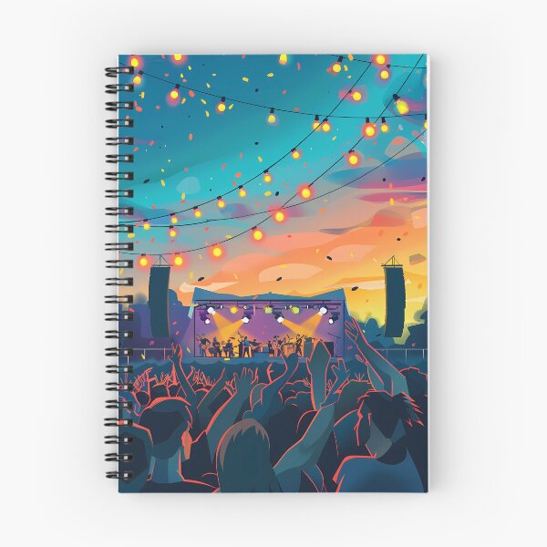 Item preview, Music Madness: The World of Festivals designed and sold by MidArtForge.