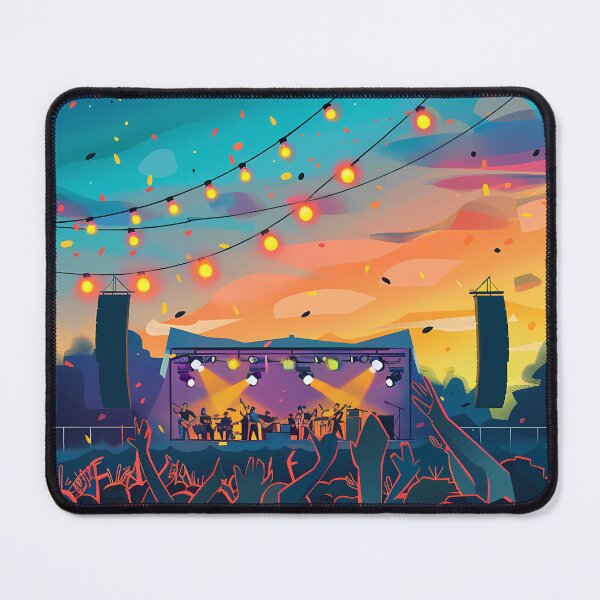 Item preview, Music Madness: The World of Festivals designed and sold by MidArtForge.