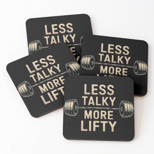 Item preview, Less Talky More Lifty designed and sold by Flying Alligator.