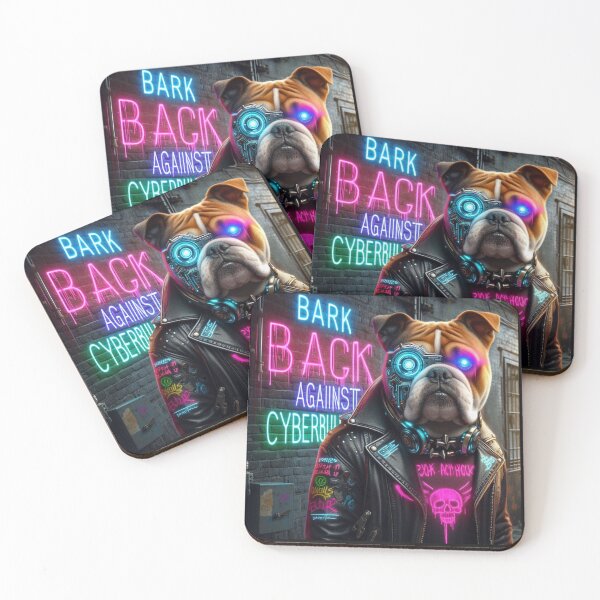 Item preview, Bull Dog Lovers Design Bark Back Against Cyberbullying designed and sold by Uniquestuff247.