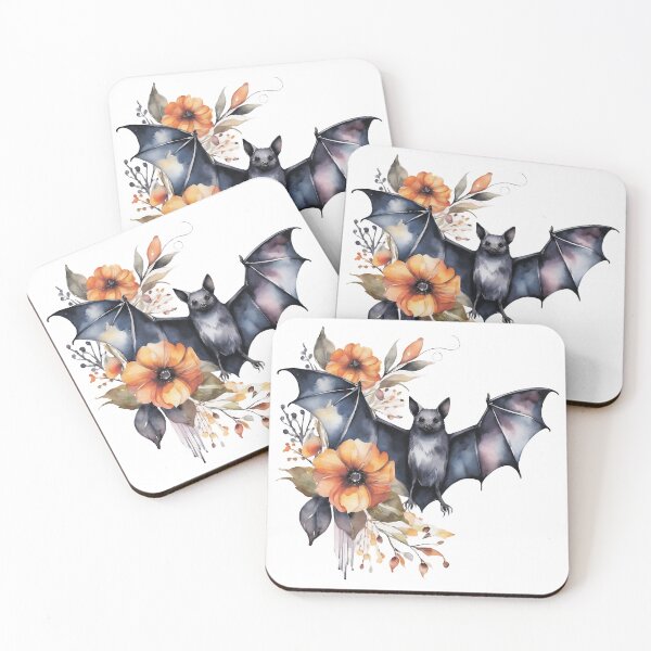 Item preview, Bat among flowers. designed and sold by MagelliShop.