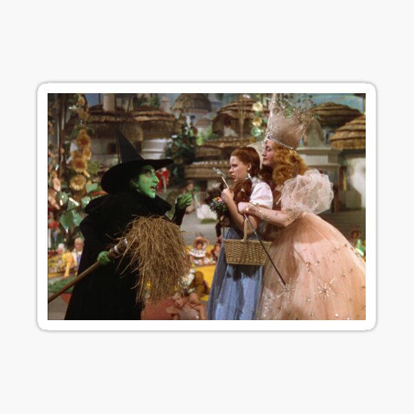 Item preview, witch dorothy oz colorized photo print broomstick fairy designed and sold by mysticladyart.