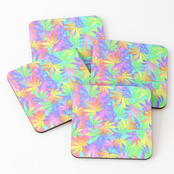 Item preview, Colorful Weed Leaf designed and sold by Sartoris Art.