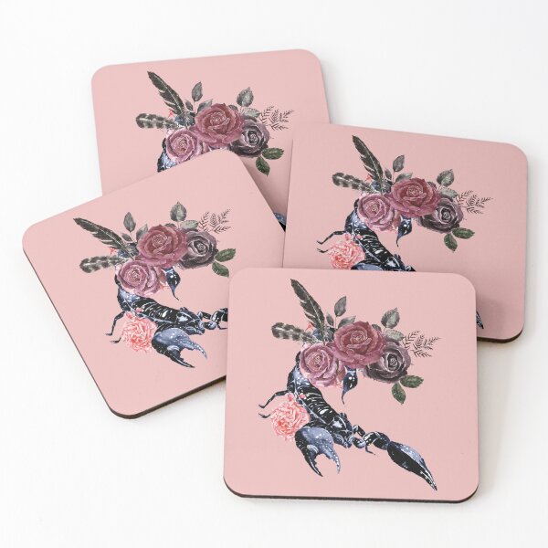 Item preview, Floral Scorpion  designed and sold by Vachala.