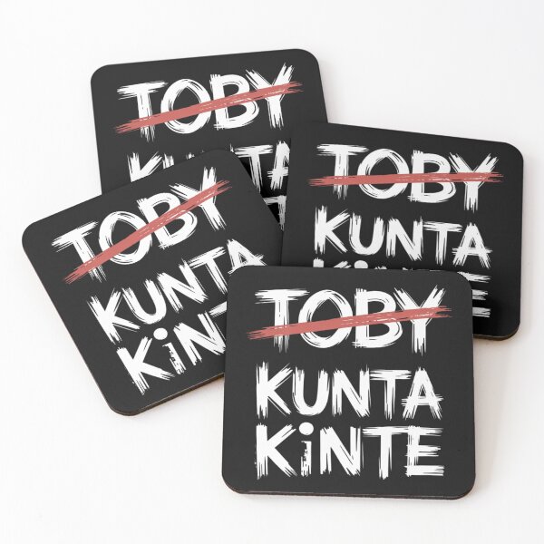 Item preview, Toby Kunta Kinte T-Shirt – Bold Distressed Typography Design designed and sold by zamana78.