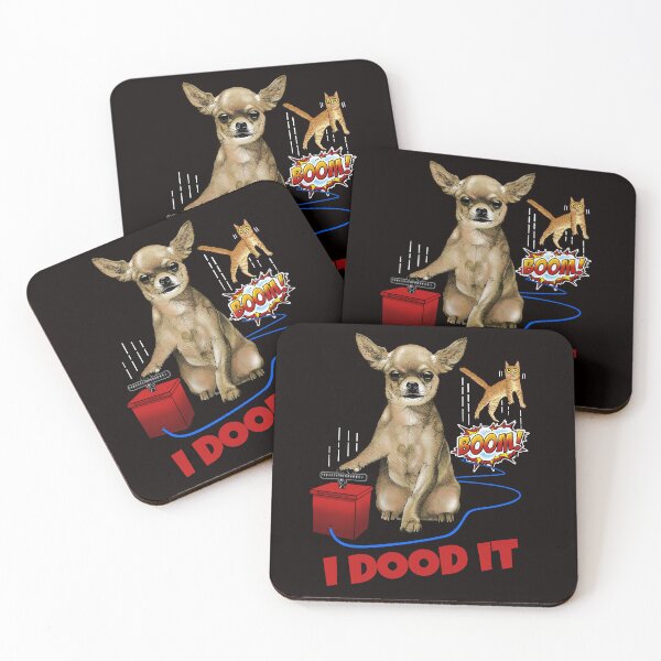 Item preview, Funny Chihuahua Dog  Explosion Blowing Up Cat Boom   designed and sold by thet-shirtman.