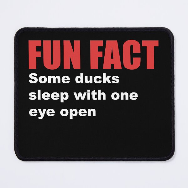 Item preview, fun fact ducks sleep designed and sold by Dagrell.
