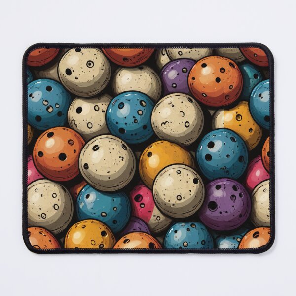 Item preview, Bowling Balls Pattern Alley Pins League designed and sold by Draculaura2009.